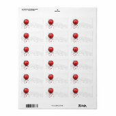 クリスマス住所 シール (フルシート)