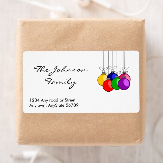 クリスマス住所 シール (インサイチュ)