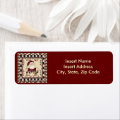 クリスマス住所 シール (インサイチュ)