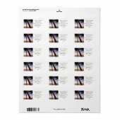 クリスマス住所 シール (フルシート)