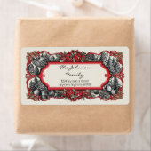 クリスマス住所 シール (インサイチュ)