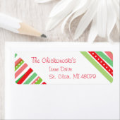 クリスマス住所 シール (インサイチュ)