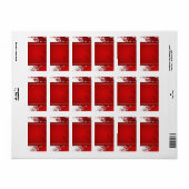 クリスマス住所 シール (フルシート)