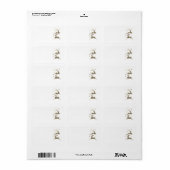 クリスマス住所 シール (フルシート)