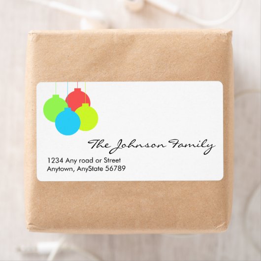 クリスマス住所 シール (インサイチュ)