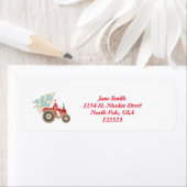 クリスマス住所 シール (インサイチュ)