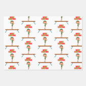 クリスマス体操 ラッピングペーパーシート (正面3)