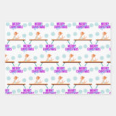 クリスマス体操 ラッピングペーパーシート (正面2)