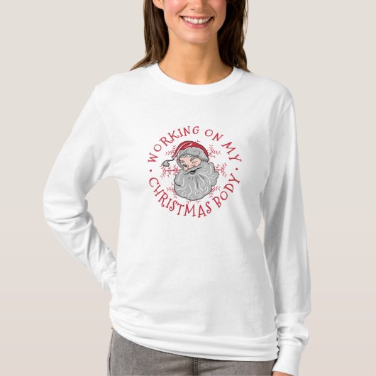 クリスマス体 Tシャツ (正面)