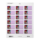 クリスマス保のキリスト ラベル (フルシート)