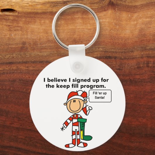 クリスマス保フィルTシャツとギフト キーホルダー (正面)