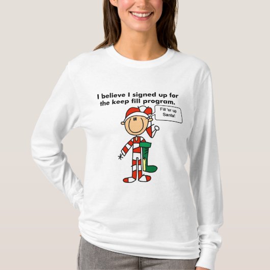 クリスマス保フィルTシャツとギフト Tシャツ (正面)