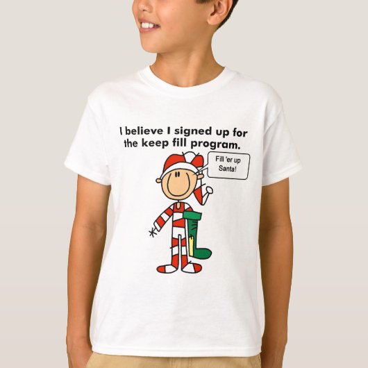 クリスマス保フィルTシャツとギフト Tシャツ (正面)