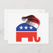 クリスマス保守派 シーズンポストカード (正面/裏面)