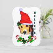 クリスマス信じにビーグル シーズンカード (スタンド正面)