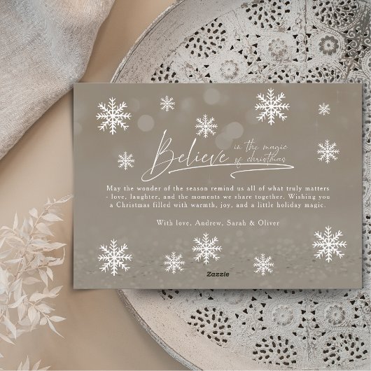 クリスマス信じの魔法でノアシック シーズンカード