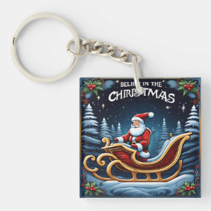 クリスマス信じの魔法で キーホルダー
