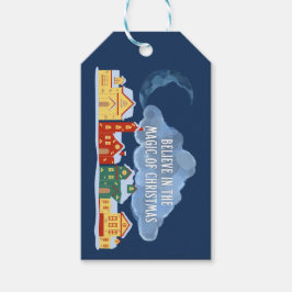 クリスマス信じの魔法で ギフトタグ