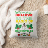 クリスマス信じの魔法で クッション (ブランケット)