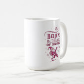 クリスマス信じの魔法で コーヒーマグカップ (正面右)