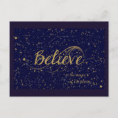 クリスマス信じの魔法で シーズンポストカード (正面)