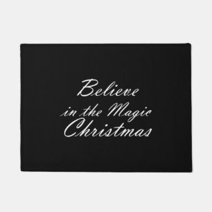 クリスマス信じの魔法で ドアマット