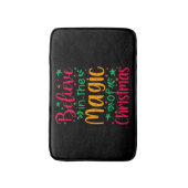 クリスマス信じの魔法で バスマット (正面縦)