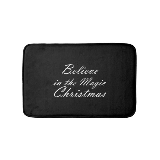 クリスマス信じの魔法で バスマット (正面)