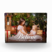 クリスマス信じの魔法で フォトブロック (正面)