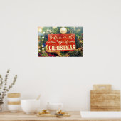 クリスマス信じの魔法で ポスター (キッチン)