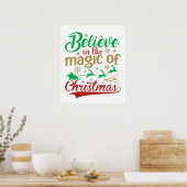 クリスマス信じの魔法で ポスター (キッチン)