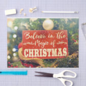 クリスマス信じの魔法で 薄葉紙 (クラフト)