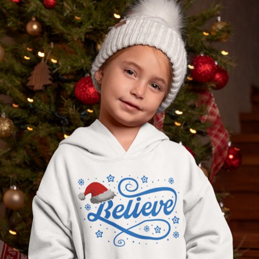 クリスマス信じサンタクラウス – Santa Hat White