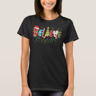 クリスマス信じサンタ信じクラウスクリスマスK Tシャツ
