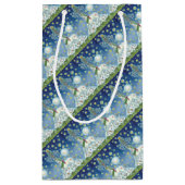 クリスマス信じユニコーン抱き枕 スモールペーパーバッグ (裏面)