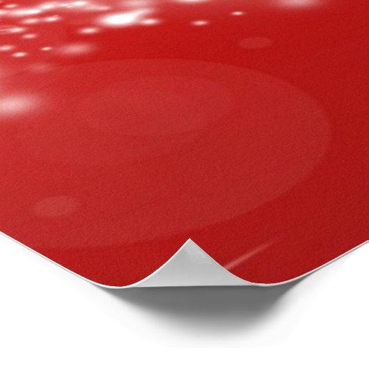 クリスマス信じ24x36の魔法で ポスター (角)