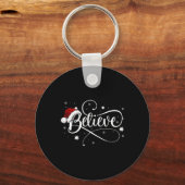 クリスマス信じ – サンタ信じク・クリスマス キーホルダー (正面)