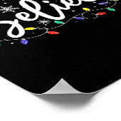 クリスマス信じ – サンタ信じク・クリスマス ポスター (角)