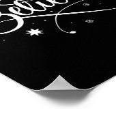 クリスマス信じ – サンタ信じク・クリスマス ポスター (角)