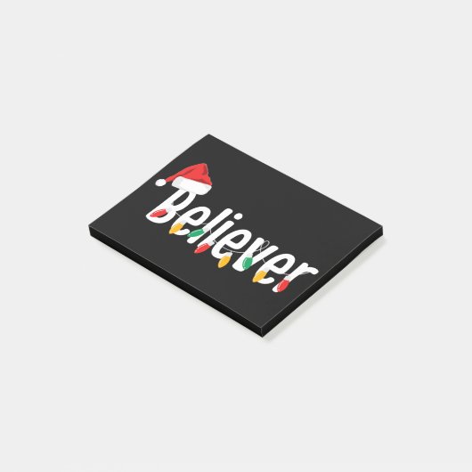 クリスマス信仰信者 |サンタクロースクリスマス灯 ポストイット (アングル)