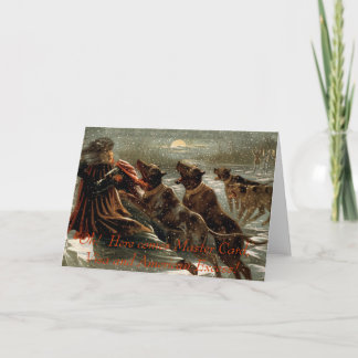 クリスマス債務のグリーティングカード シーズンカード