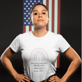 クリスマス先生サンキューパーソナライズされたヒーローギフト トライブレンドＴシャツ