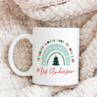 クリスマス先生レインボーナイスリストかわいいギフト