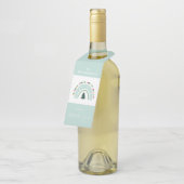 クリスマス先生レインボーニースのかわいい贈り物  ボトルネックタグ (アングル)