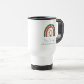 クリスマス先生レインボーニースリスト トラベルマグ (正面右)