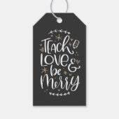 クリスマス先生引用文 ギフトタグ (正面)