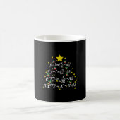 クリスマス先生 – クリスマスマス先生ツリー コーヒーマグカップ (中央)