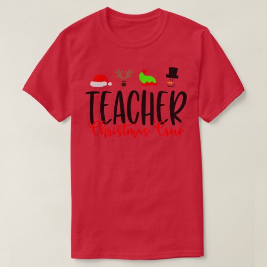 クリスマス先生 Tシャツ (デザイン正面)