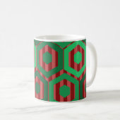 クリスマス六角形 コーヒーマグカップ (正面右)
