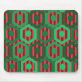 クリスマス六角形 マウスパッド (正面)